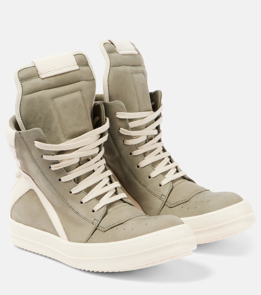 Geobasket leather sneaker