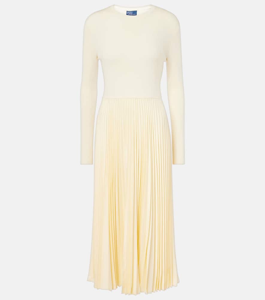 Wool-blend maxi dress