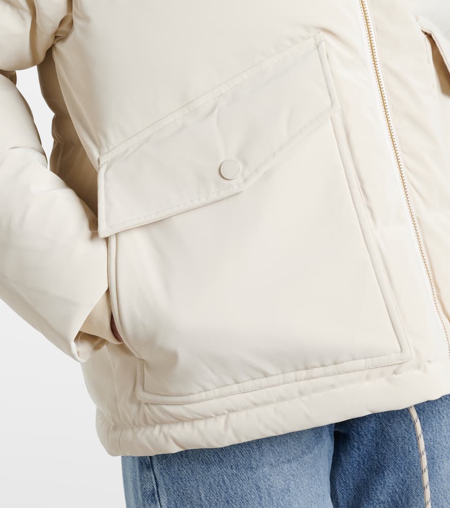 Varley Roseville Short Puffer In White