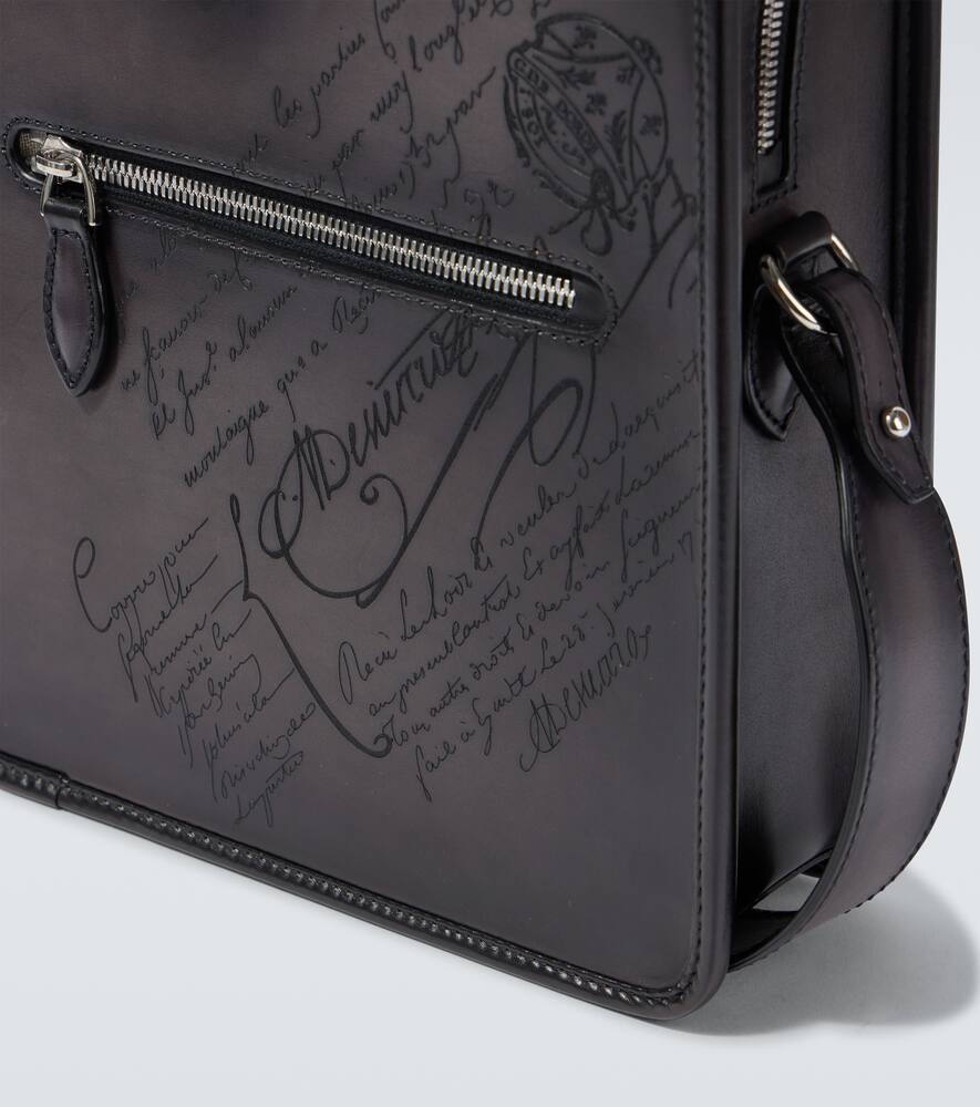 BERLUTI SCRITTO LEATHER BRIEFCASE