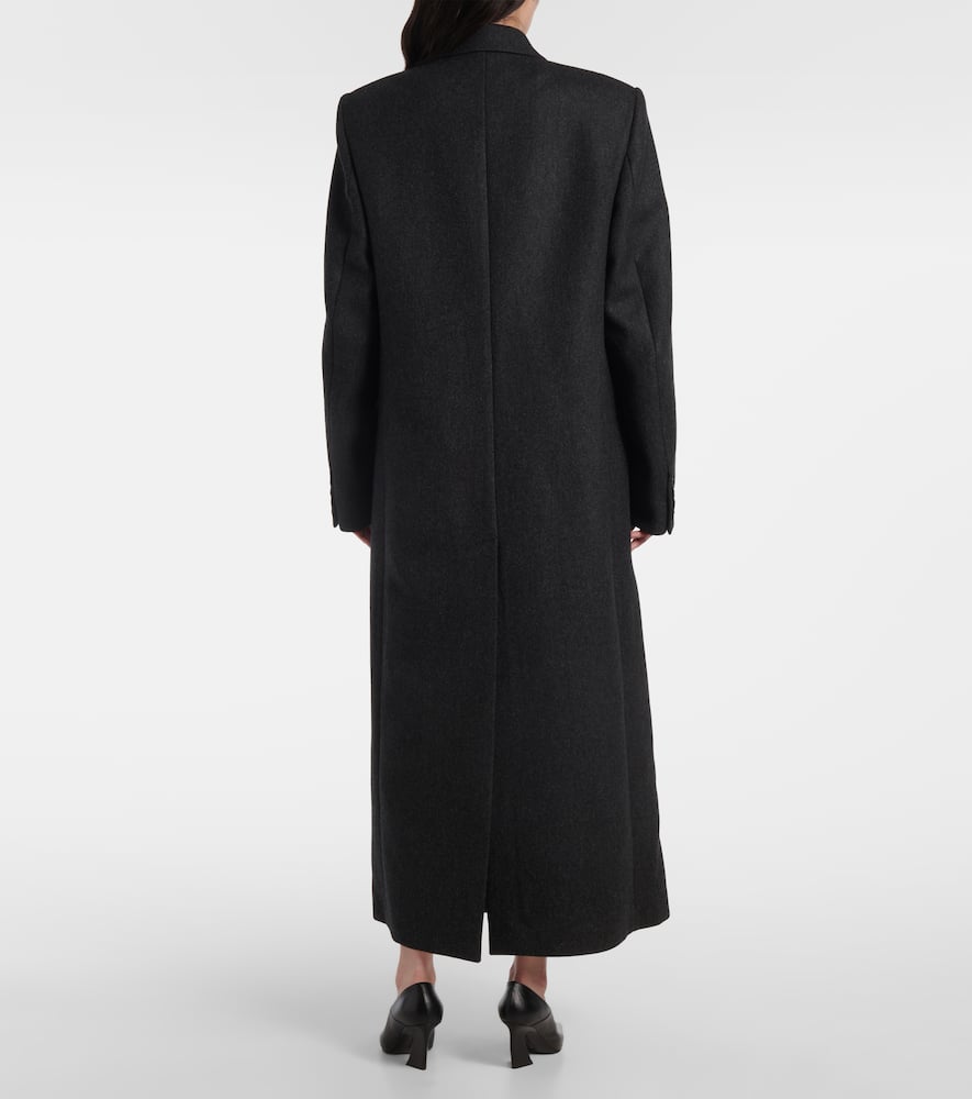 Stella Mccartney Wool Coat In Grey