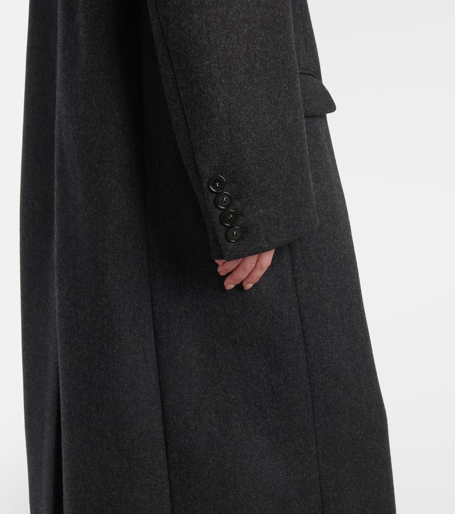 Stella Mccartney Wool Coat In Grey