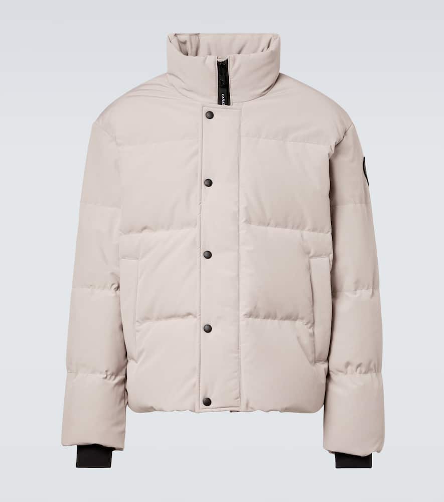 Canada Goose Black Label Bayview Down Jacket In White