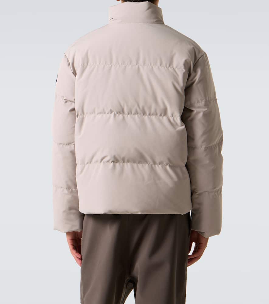 Canada Goose Black Label Bayview Down Jacket In White