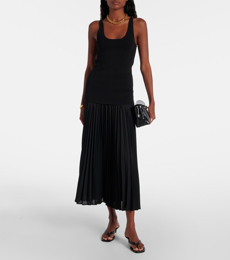 Wardrobe. NYC Georgette maxi skirt