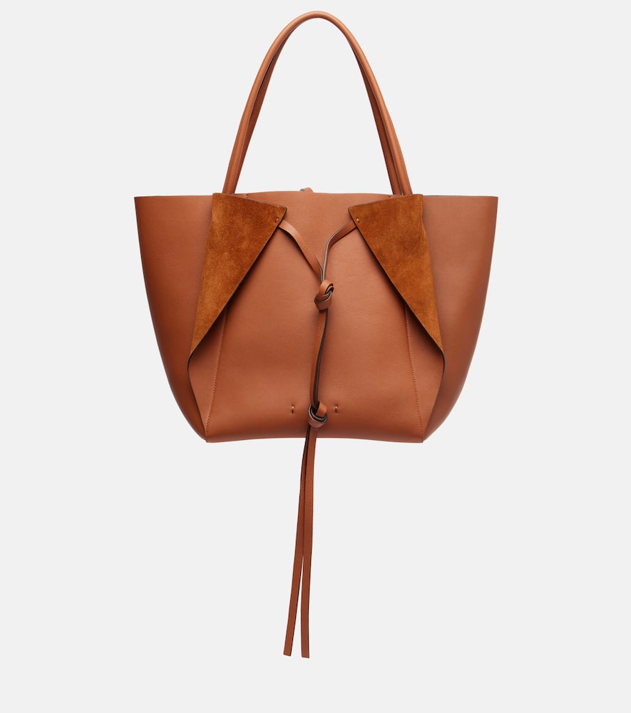 Gabriela Hearst Marija Leather Tote In Brown