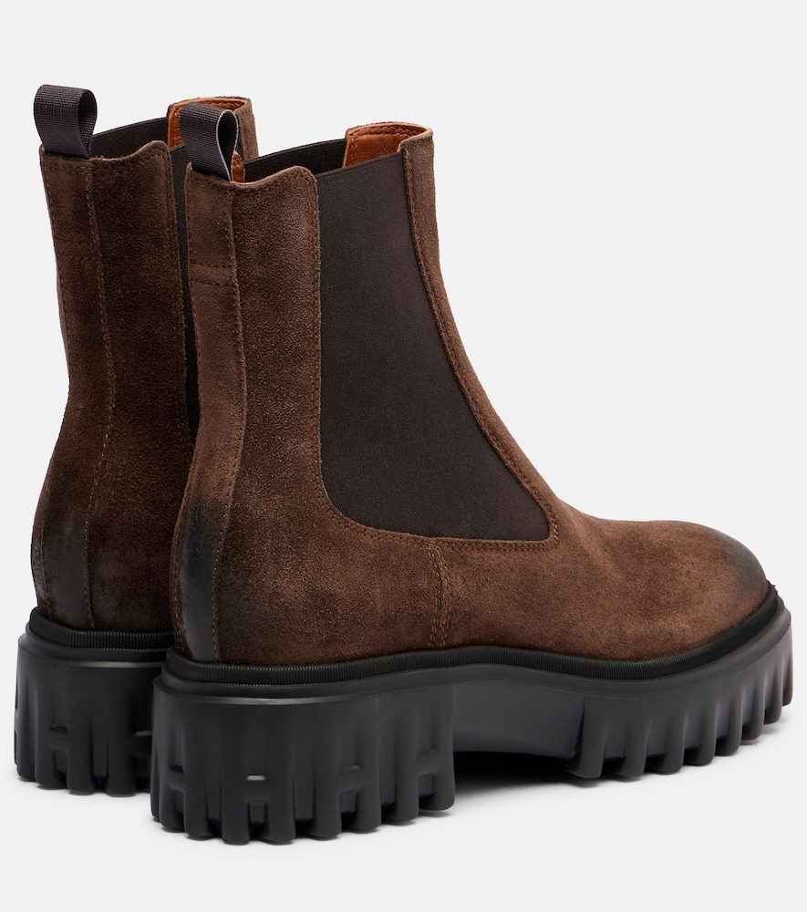  Hogan Hogan Chelsea Boots Hogan H700 Aus Veloursleder 