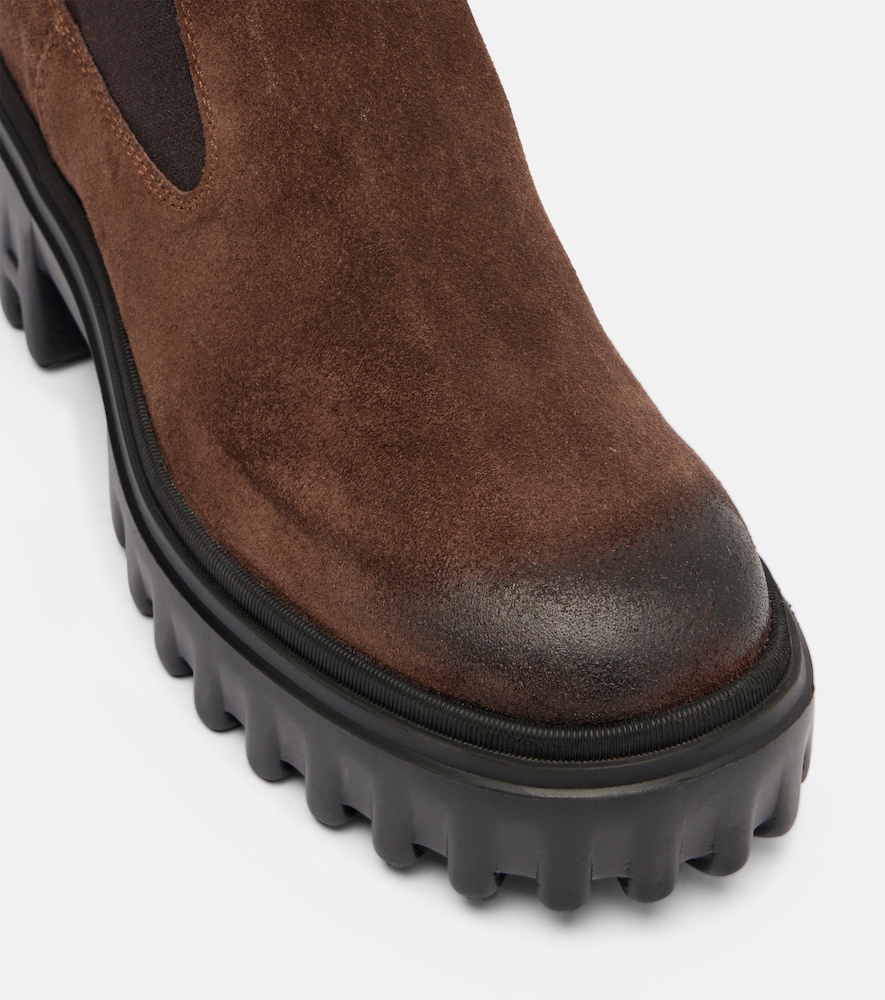  Hogan Hogan Chelsea Boots Hogan H700 Aus Veloursleder 