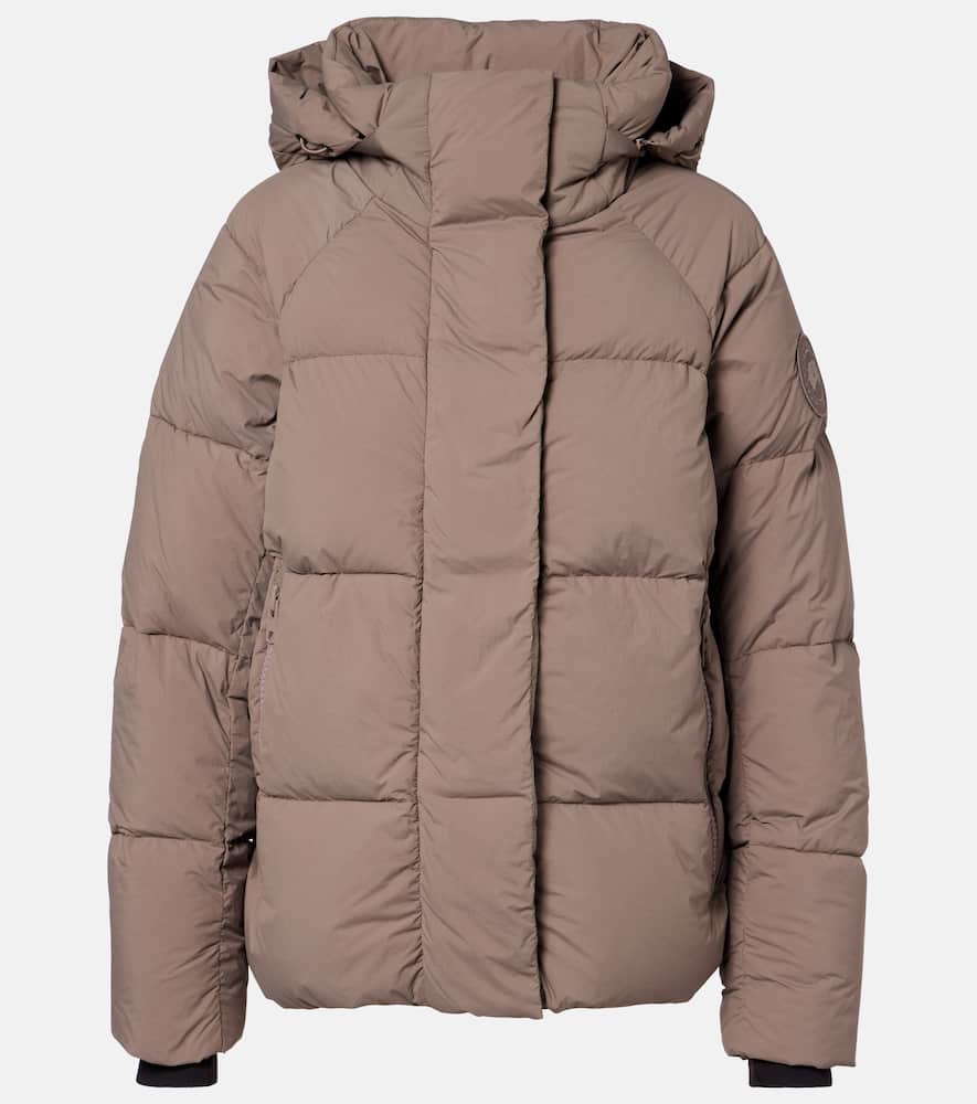 Canada Goose Junction Down Parka With Removable Hood In Brown