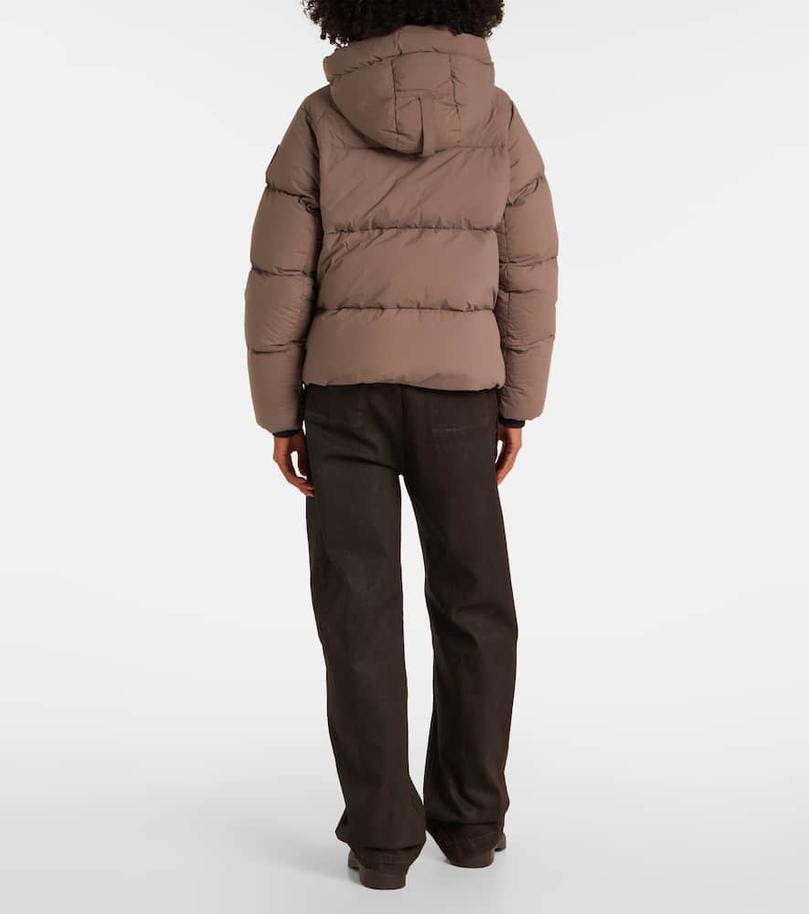 Canada Goose Junction Down Parka With Removable Hood In Brown