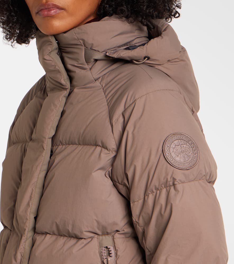 Canada Goose Junction Down Parka With Removable Hood In Brown