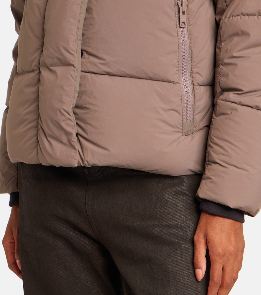 Canada Goose Junction Down Parka With Removable Hood In Brown