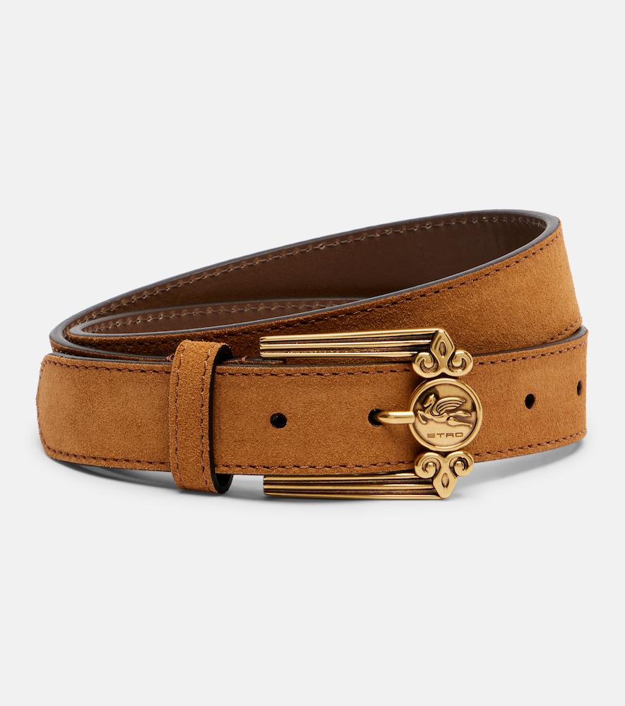 ETRO Etro Pegaso suede belt　エトロ ペガソ スエード ベルト