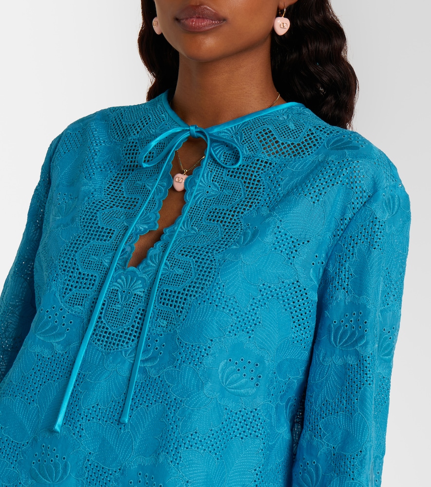  Valentino Valentino Kaftan Aus Baumwolle Mit Seide 