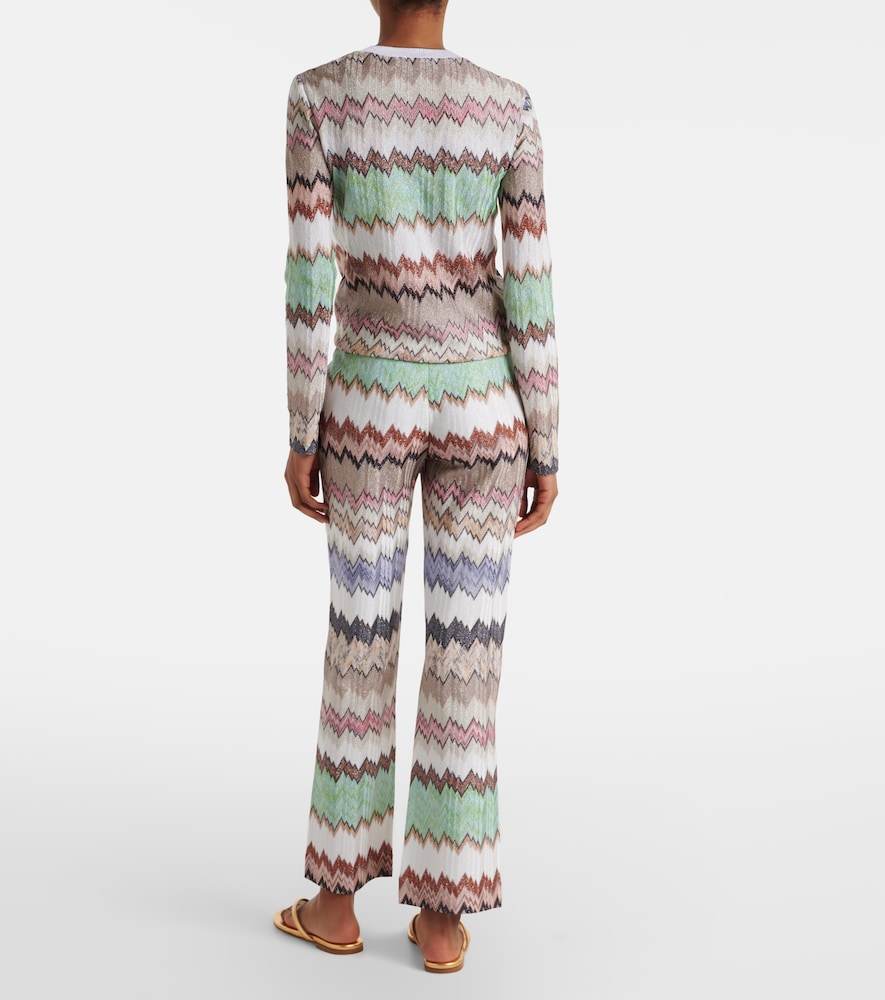  Missoni Missoni Gerade Cropped-hose Aus Häkelstrick 