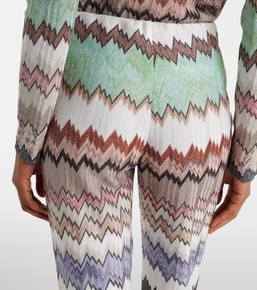  Missoni Missoni Gerade Cropped-hose Aus Häkelstrick 