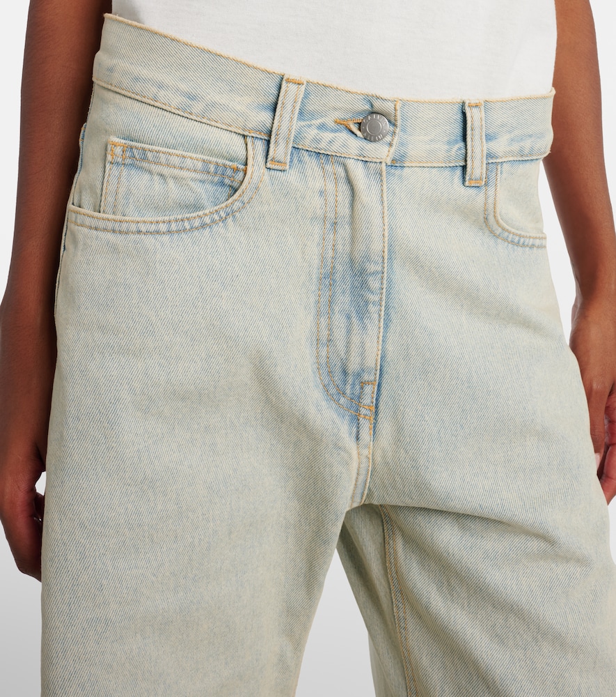  Calvin Klein Collection Calvin Klein Collection Mid-rise Wide-leg Jeans 