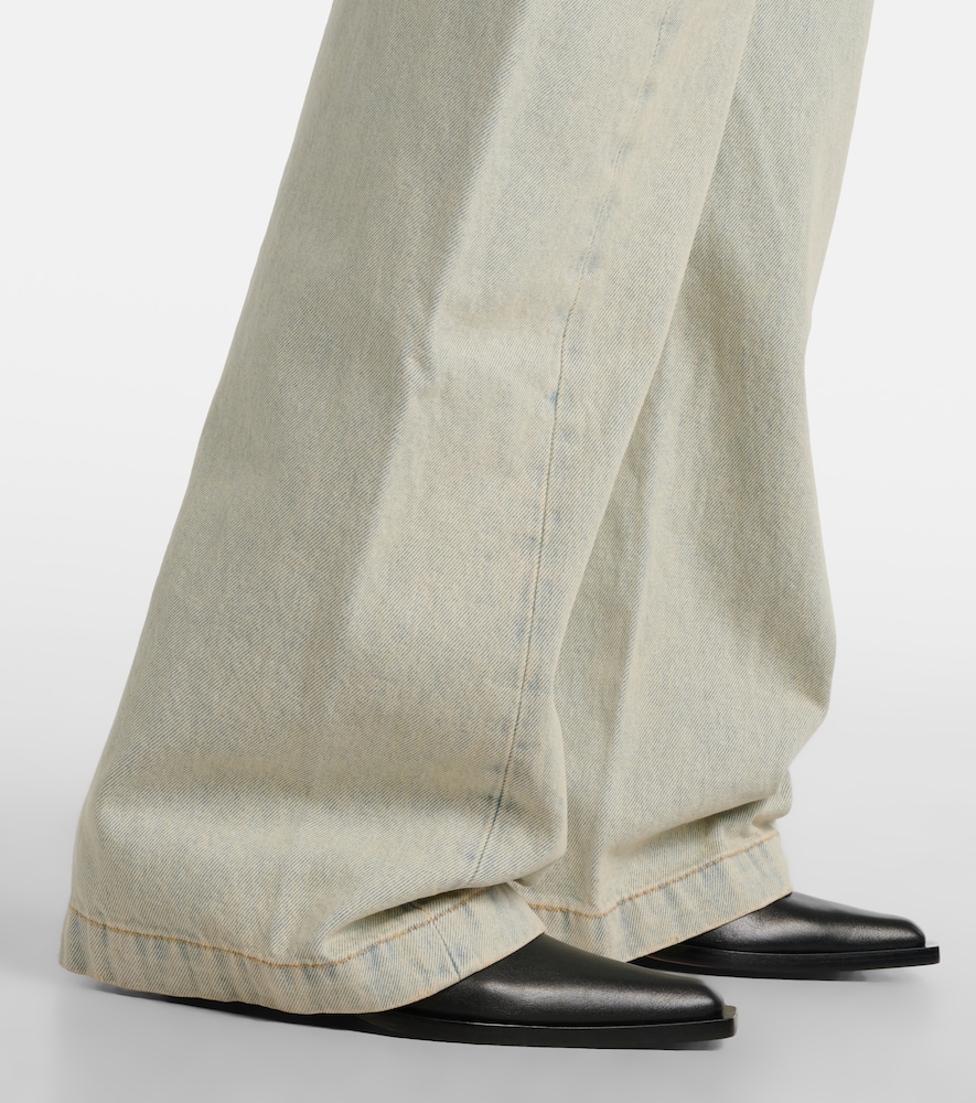  Calvin Klein Collection Calvin Klein Collection Mid-rise Wide-leg Jeans 