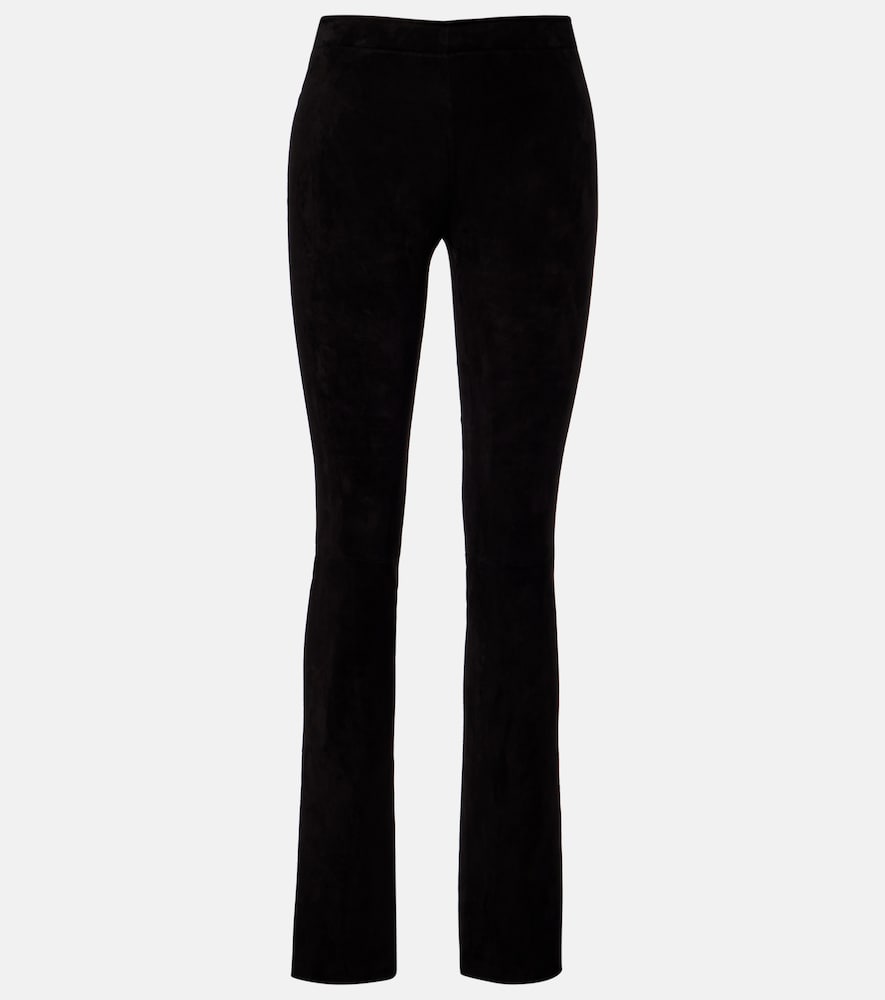 Stouls JP Long suede flared pants