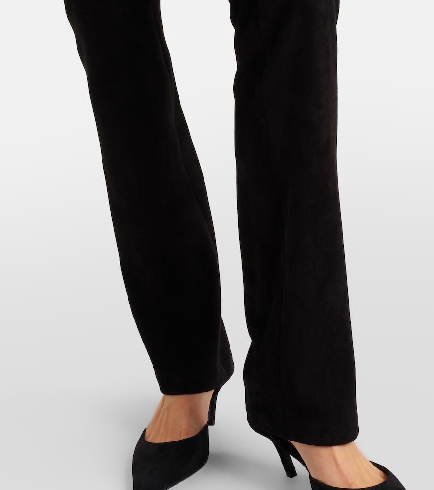  Stouls Stouls Jp Long Suede Flared Pants 