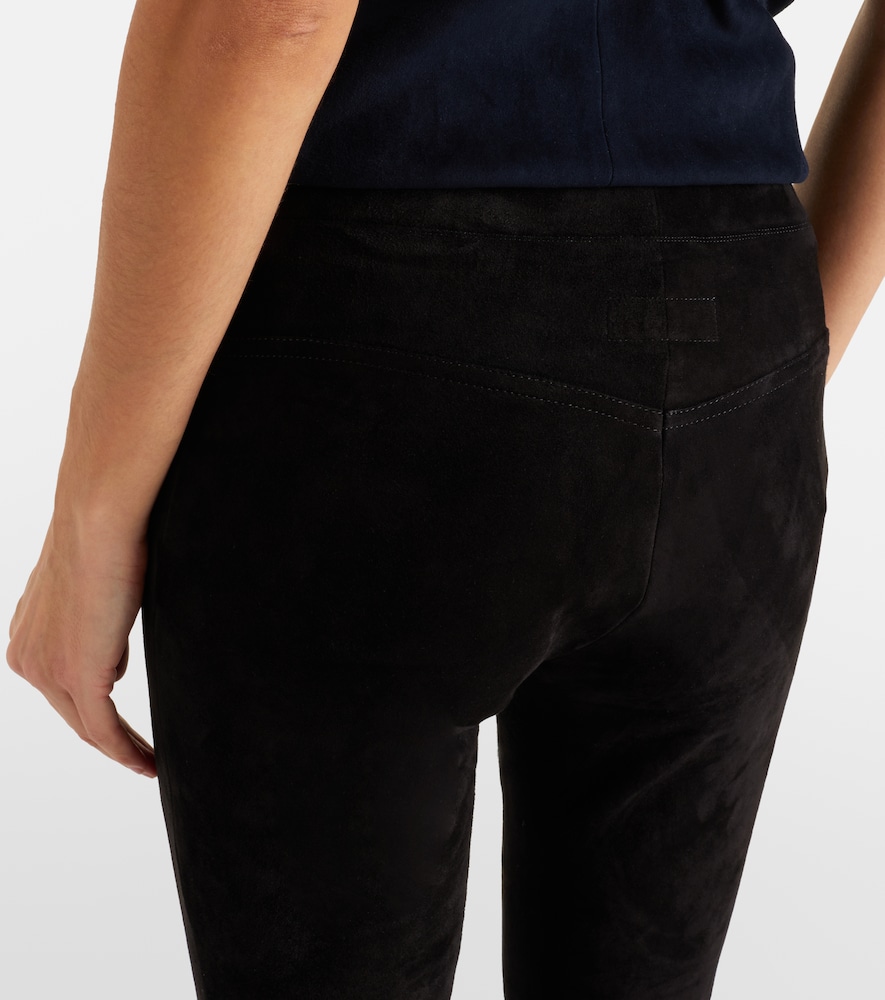  Stouls Stouls Jp Long Suede Flared Pants 