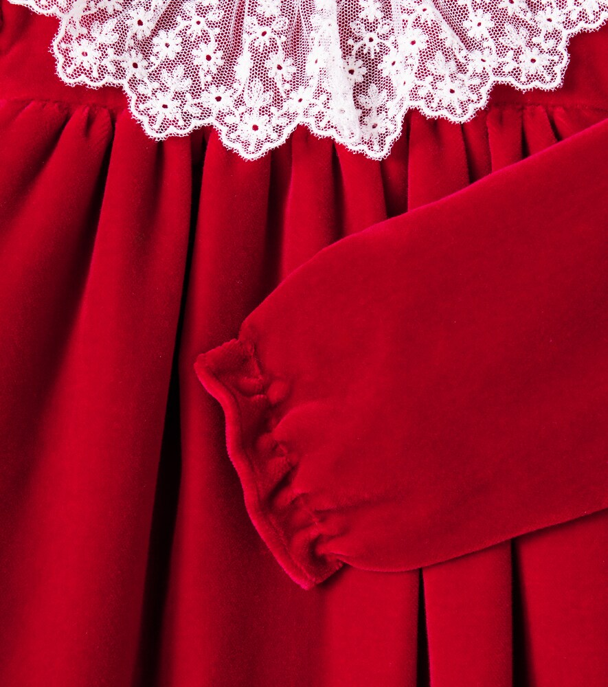  Bonpoint Bonpoint Baby Kleid Jaylisa Aus Baumwolle Mit Spitze 