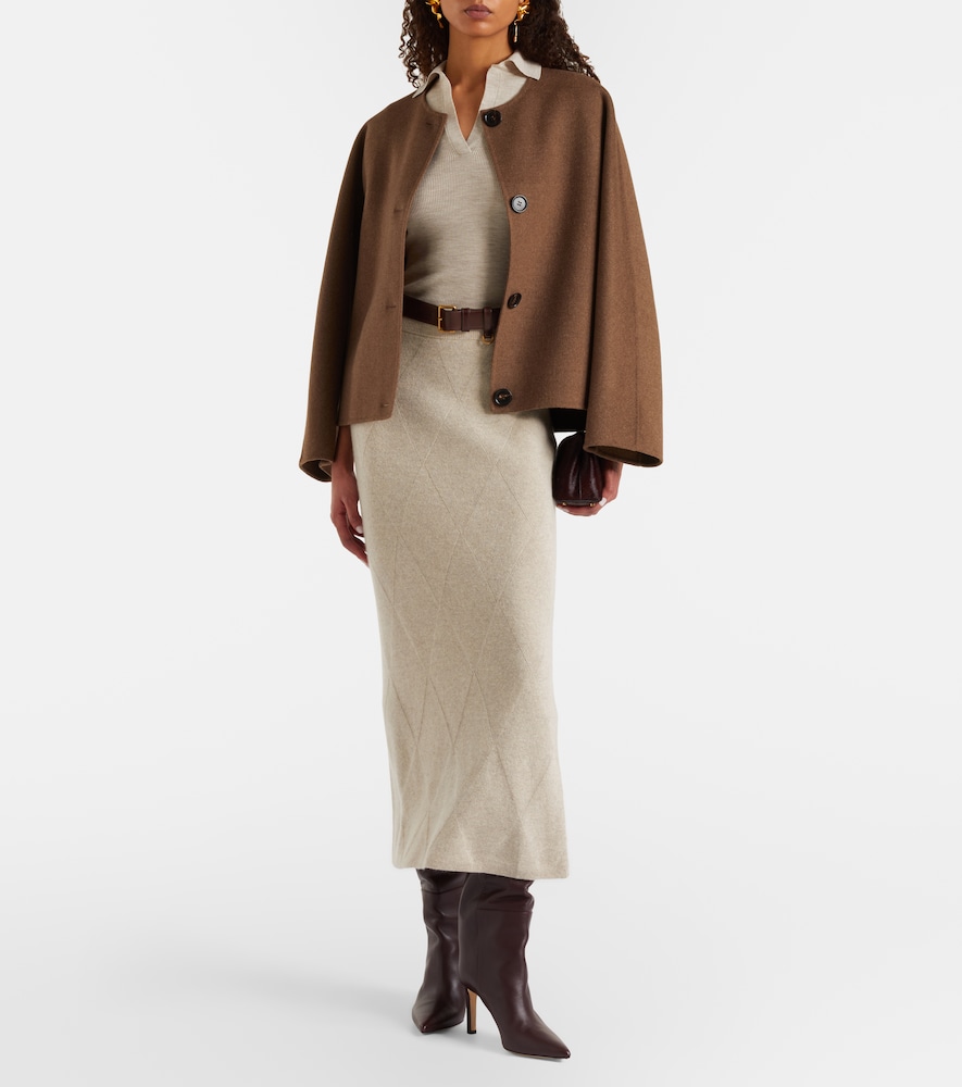  Max Mara Max Mara Polohemd Alero Aus Schurwolle 
