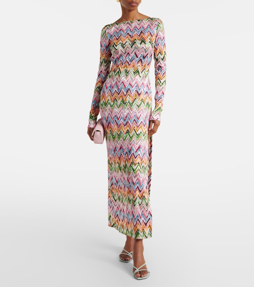 Missoni Zigzag maxi dress