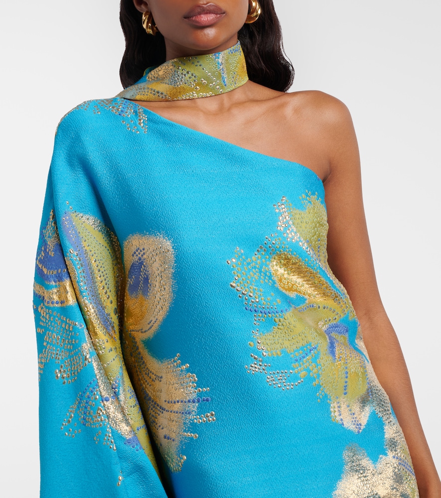 Taller Marmo Taller Marmo Kaftan Hardison Bloom Aus Satin 