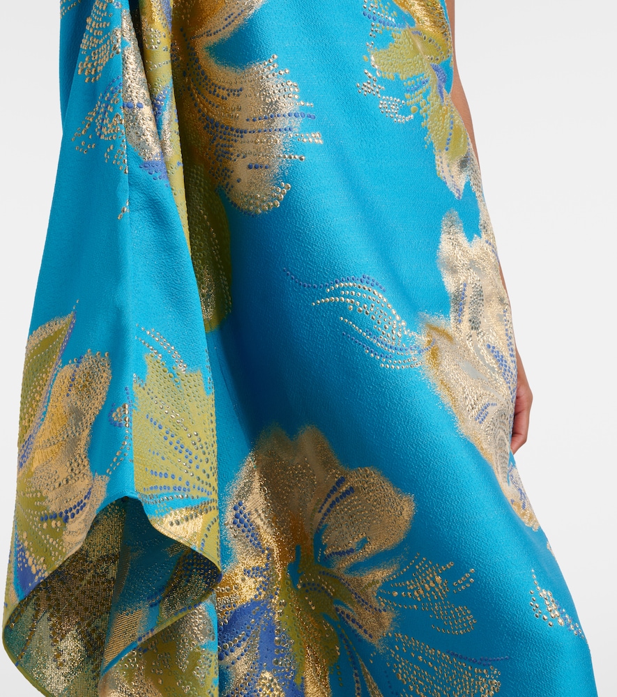  Taller Marmo Taller Marmo Kaftan Hardison Bloom Aus Satin 