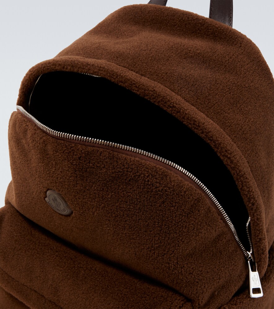  Moncler Moncler Rucksack New Pierrick Aus Teddyfleece 