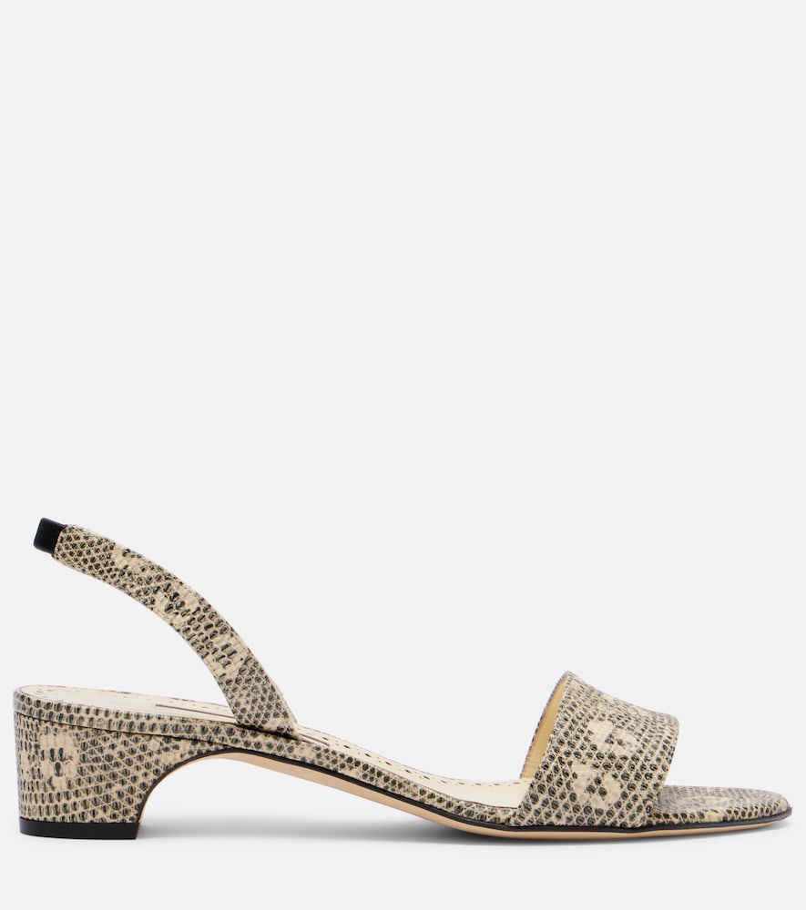 Patobarnu 30 Lizard-Effect Sandals