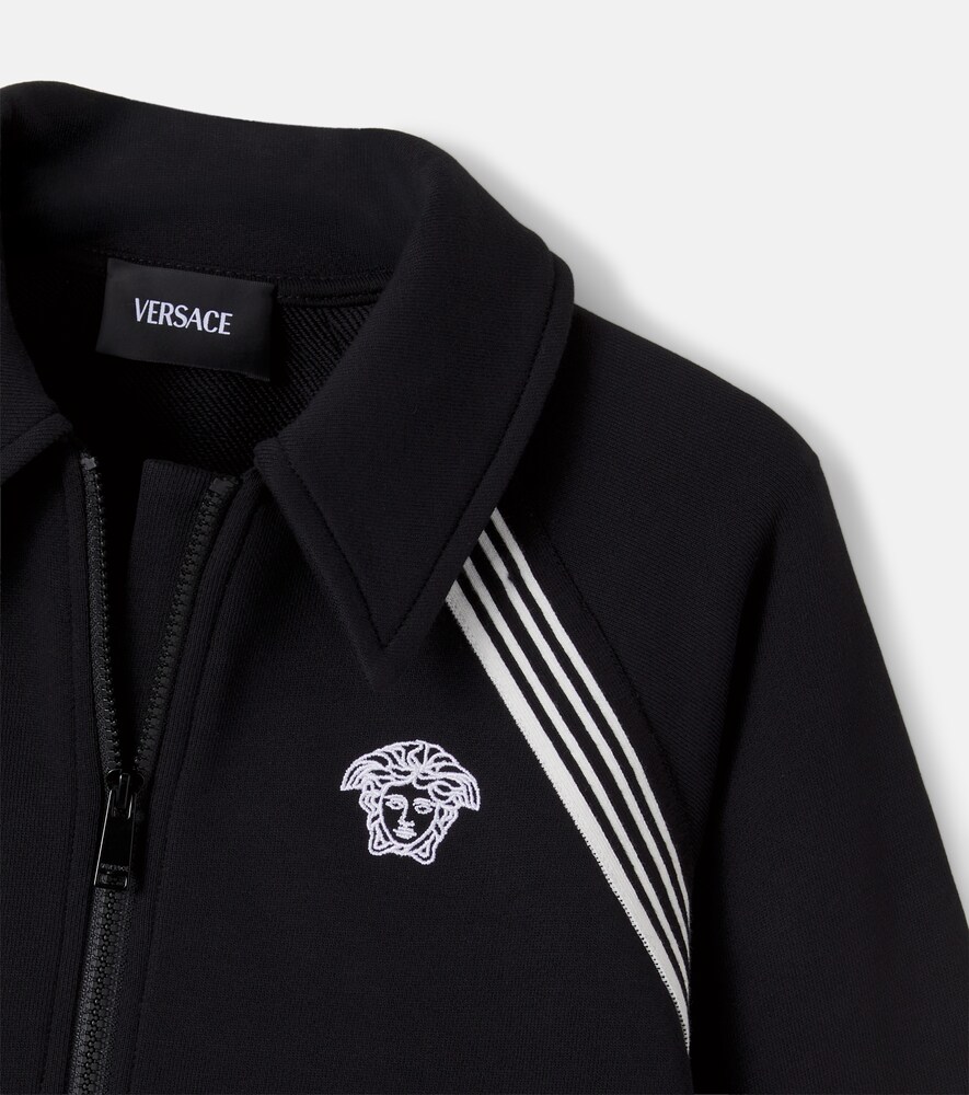  Versace Kids Versace Kids Jacke Aus Baumwoll-jersey 