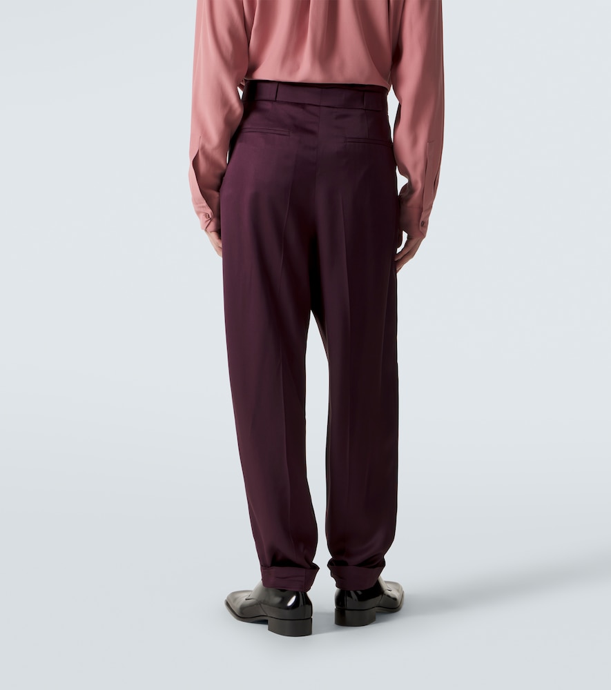  Saint Laurent Saint Laurent Silk Suit Pants 