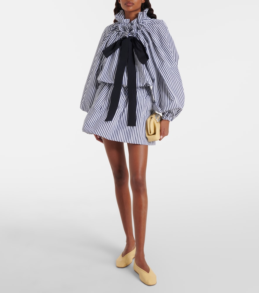 Patou Striped miniskirt