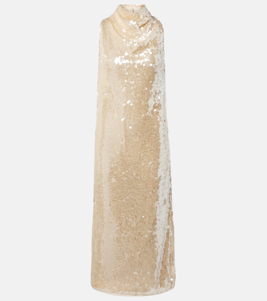 Altuzarra Noor sequined midi dress