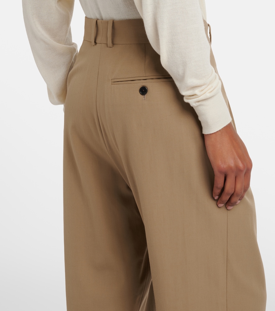Gianni Wool Straight Pants