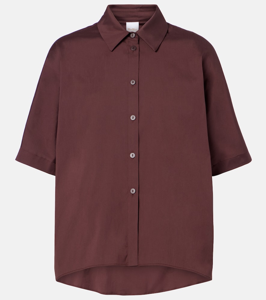 Max Mara Pittura cotton-blend shirt