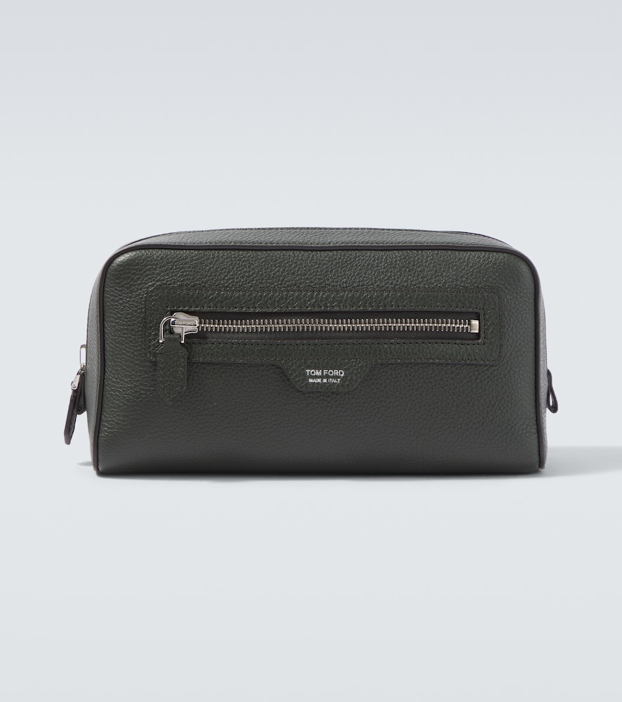 Beauty case in pelle