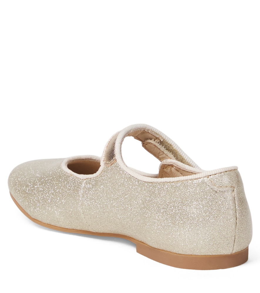  Pom D'api Pom D'api Daisy Baby Leather Mary Jane Flats 