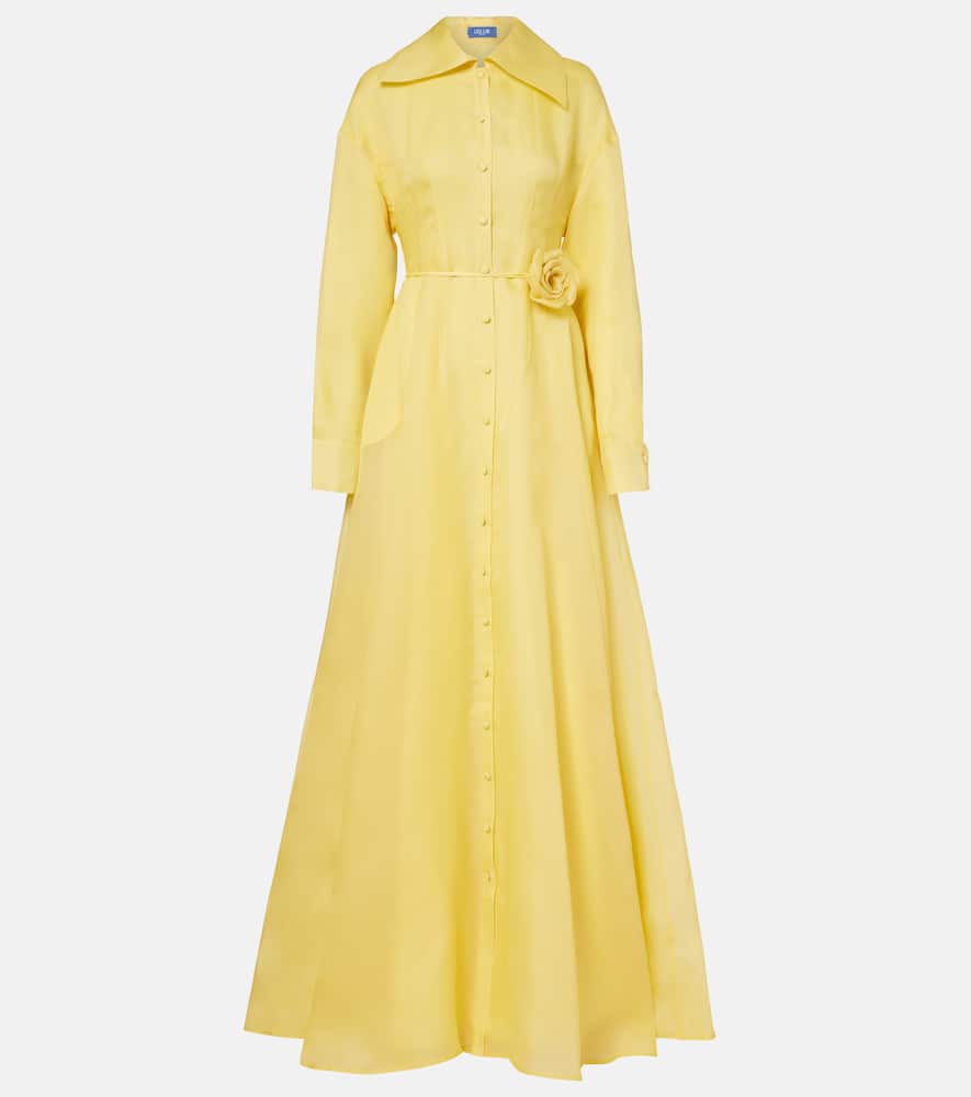 Abito lungo Josephine in seta