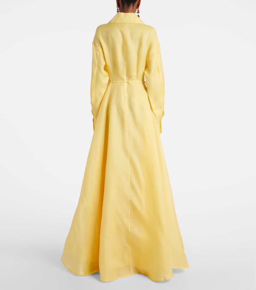  Leo Lin Leo Lin Josephine Floral Silk Gown 