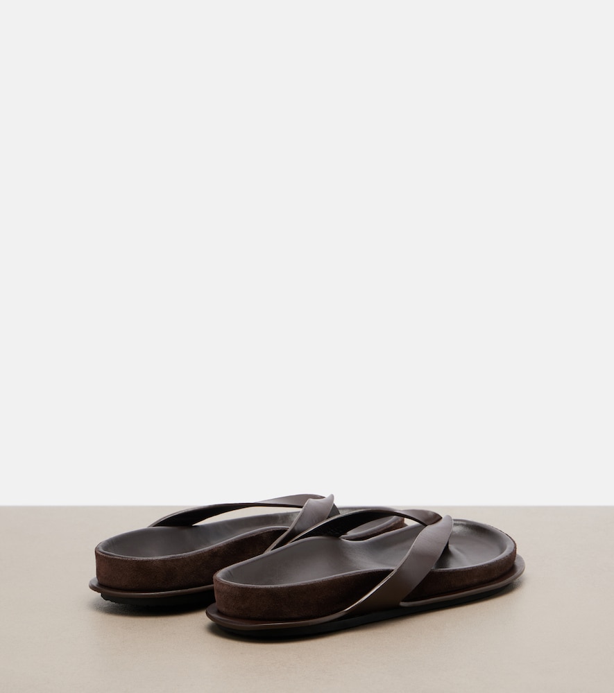  Jacquemus Jacquemus Tatanes Leather Thong Sandals 