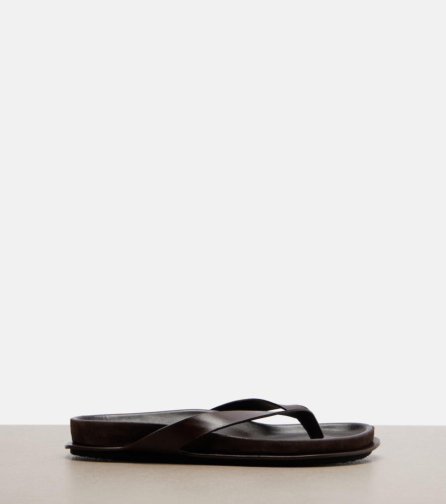  Jacquemus Jacquemus Tatanes Leather Thong Sandals 