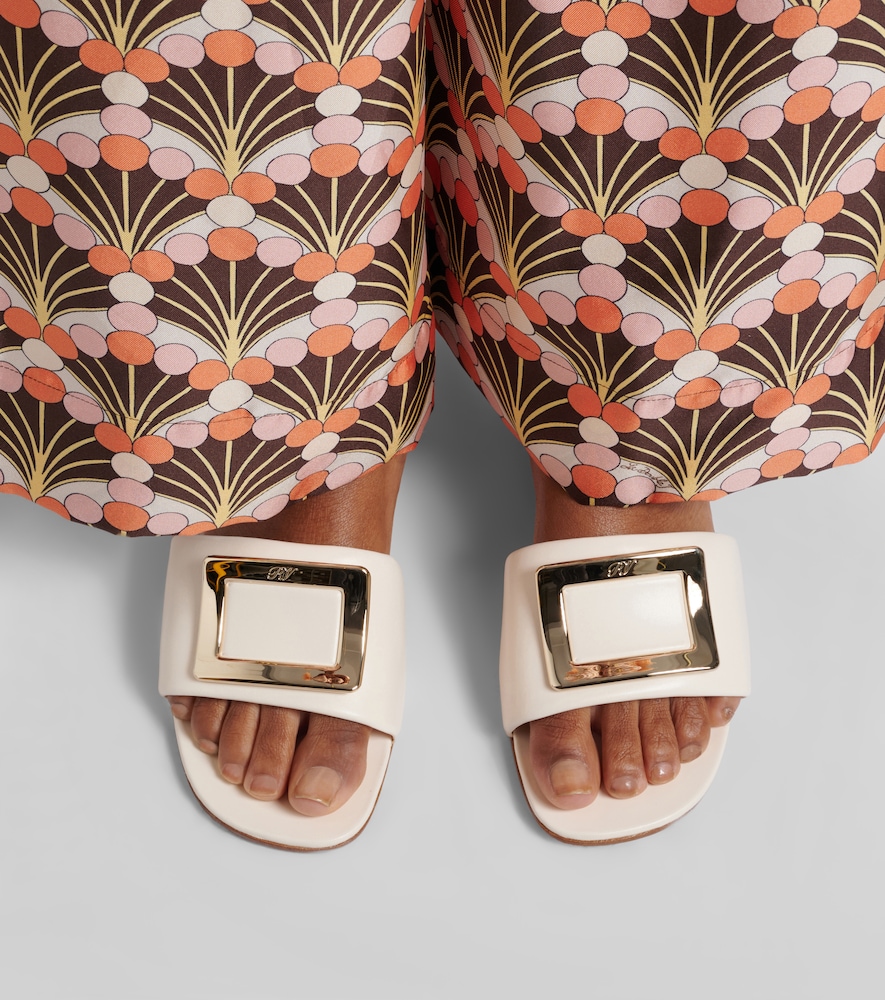 Leather Slides