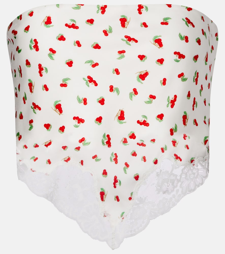 Posse Fae lace-trimmed printed top | Thumbnail 5 Posse Fae lace-trimmed printed top | Thumbnail 5