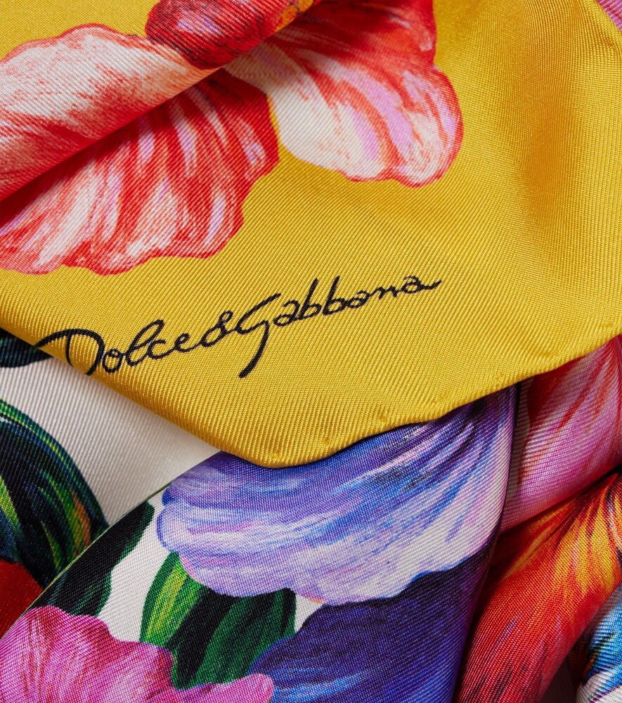  Dolce&gabbana Dolce&gabbana Tuch Aus Seiden-twill 