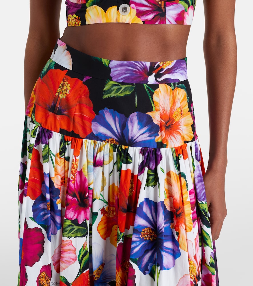  Dolce&gabbana Dolce&gabbana Maxirock Aus Baumwolle 
