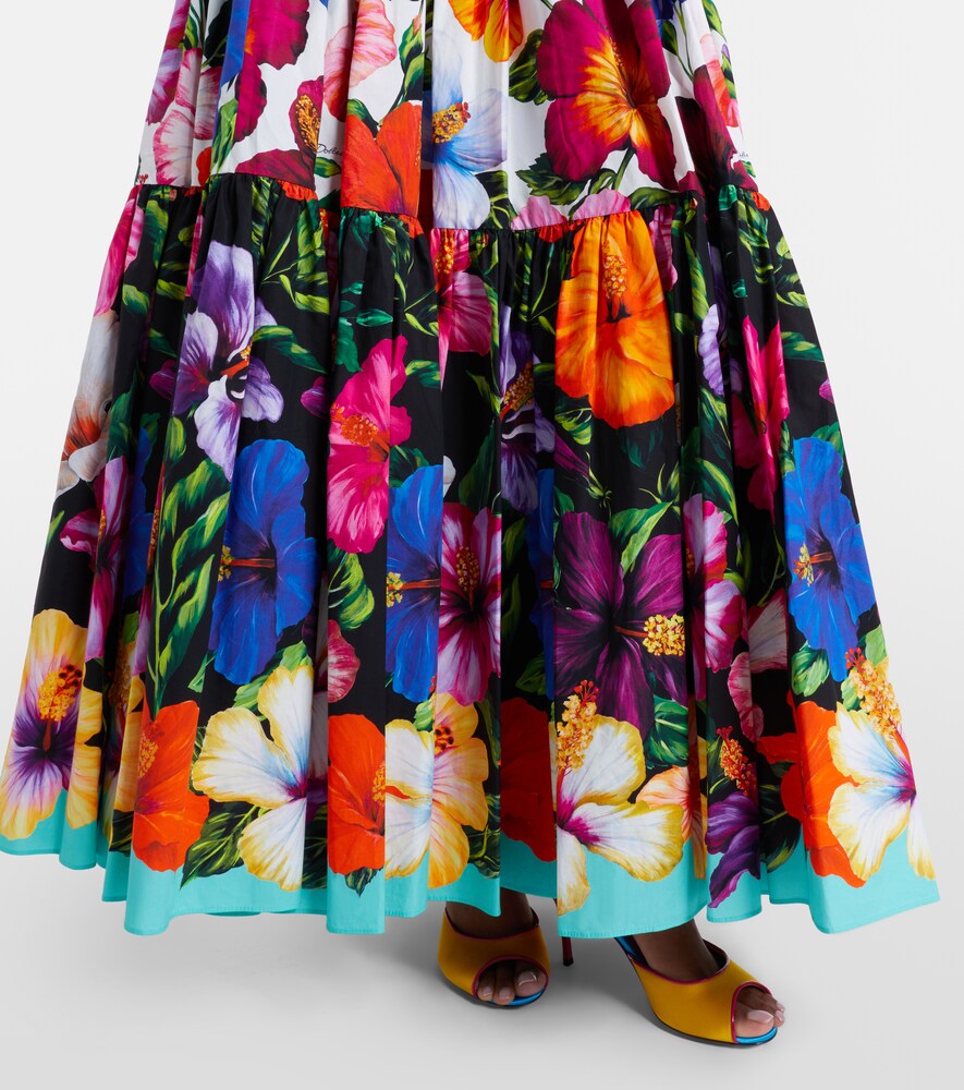  Dolce&gabbana Dolce&gabbana Maxirock Aus Baumwolle 