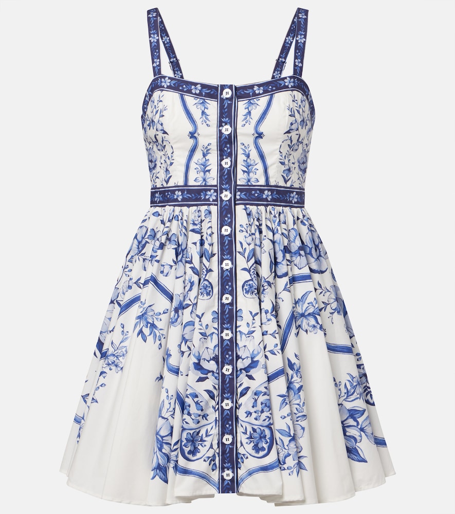 Minikleid aus Baumwolle